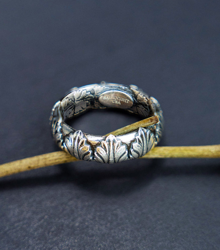 Acanthus ring SS